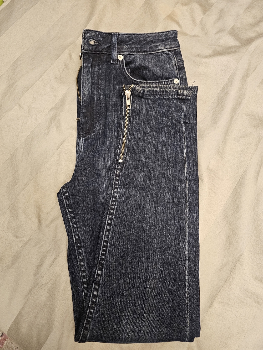 BLK DNM WOMENS SZ 8 ANKLE ZIPPER, BN WITH OUT TAGS, 2 PAIRS FOR ONE PRICE
